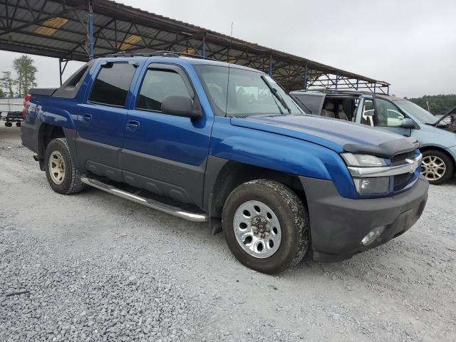 3GNEK13T23G262587 - 2003 CHEVROLET AVALANCHE K1500 BLUE photo 4