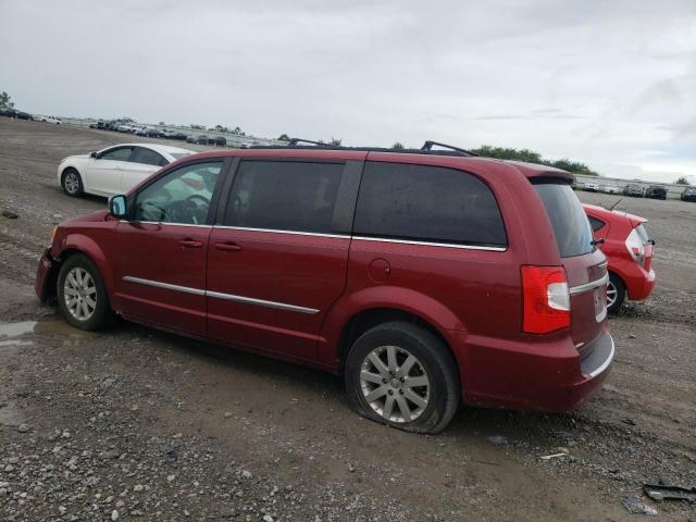2A4RR8DG7BR609222 - 2011 CHRYSLER TOWN & COU TOURING L RED photo 2