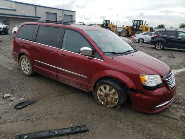 2A4RR8DG7BR609222 - 2011 CHRYSLER TOWN & COU TOURING L RED photo 4