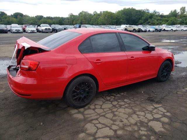 3VW2K7AJXFM302837 - 2015 VOLKSWAGEN JETTA BASE 红色 照片 3