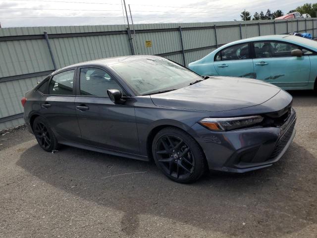 2HGFE2F58NH555373 - 2022 HONDA CIVIC SPORT 灰色 照片 4