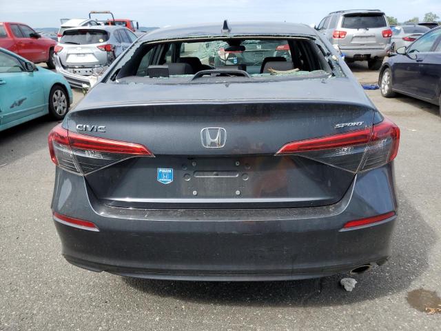 2HGFE2F58NH555373 - 2022 HONDA CIVIC SPORT 灰色 照片 6