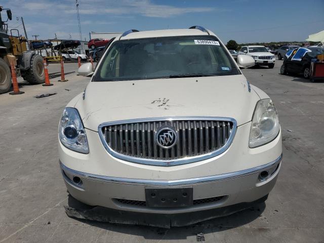 5GALRBED0AJ182922 - 2010 BUICK ENCLAVE CXL WHITE photo 5