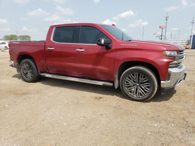 3GCUYGED5KG163448 - 2019 CHEVROLET SILVERADO K1500 LTZ RED photo 4