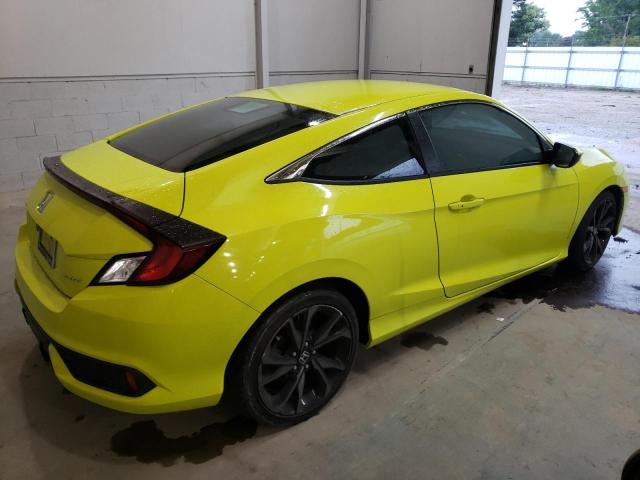 2HGFC4B8XKH306358 - 2019 HONDA CIVIC SPORT 黄色 照片 3