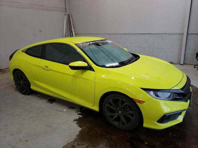 2HGFC4B8XKH306358 - 2019 HONDA CIVIC SPORT 黄色 照片 4