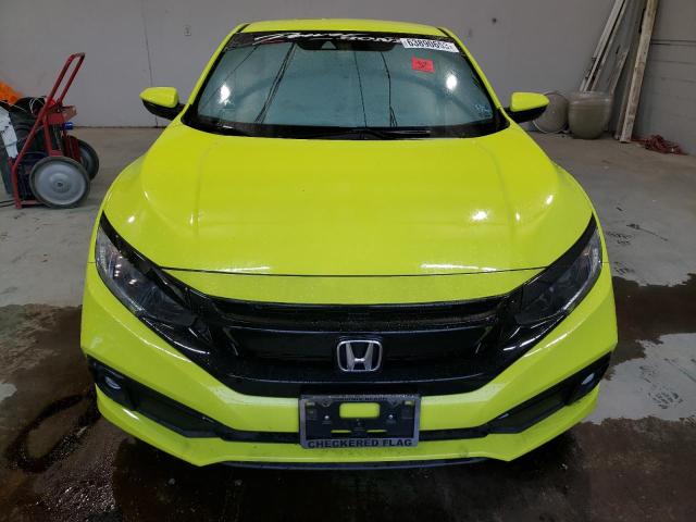 2HGFC4B8XKH306358 - 2019 HONDA CIVIC SPORT 黄色 照片 5