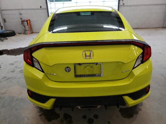 2HGFC4B8XKH306358 - 2019 HONDA CIVIC SPORT 黄色 照片 6