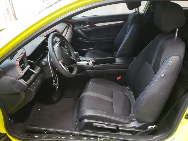 2HGFC4B8XKH306358 - 2019 HONDA CIVIC SPORT 黄色 照片 7