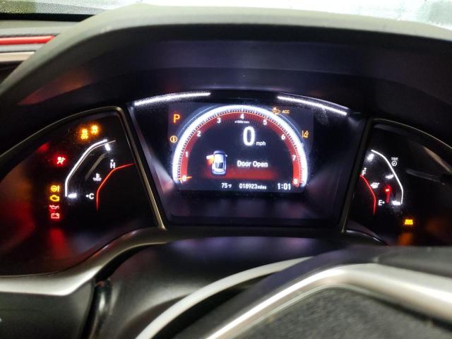 2HGFC4B8XKH306358 - 2019 HONDA CIVIC SPORT 黄色 照片 9