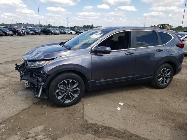 5J6RT6H58NL038125 - 2022 HONDA CR-V EX GRAY photo 1