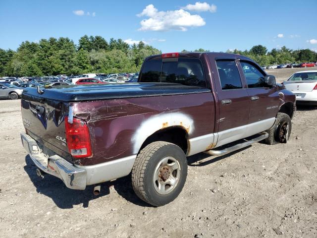 3D7KU28D84G166094 - 2004 DODGE RAM 2500 ST MAROON photo 3