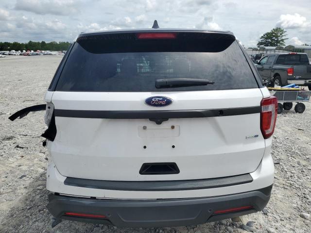 1FM5K8AR7JGC75865 - 2018 FORD EXPLORER POLICE INTERCEPTOR 白色 照片 6