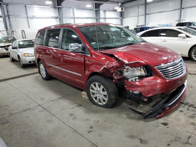 2A4RR8DGXBR712974 - 2011 CHRYSLER TOWN & COU TOURING L RED photo 4