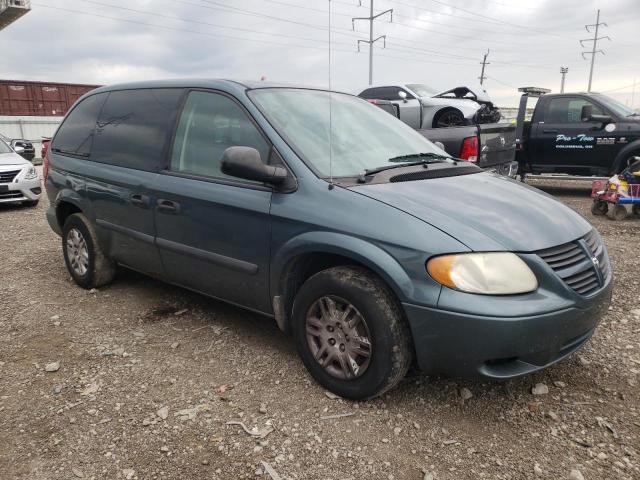 1D4GP25B37B182908 - 2007 DODGE CARAVAN SE GREEN photo 4