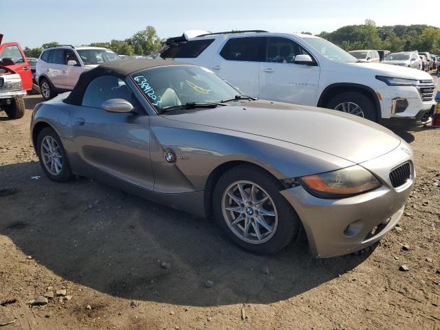 4USBT33473LS43298 - 2003 BMW Z4 2.5 SILVER photo 4