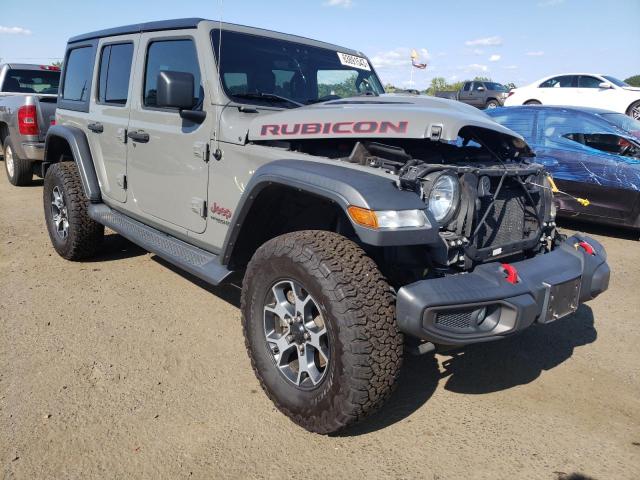 1C4HJXFG1JW293516 - 2018 JEEP WRANGLER RUBICON GRAY photo 4