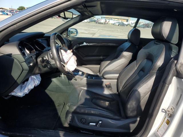 WAUCGAFH3DN016534 - 2013 AUDI S5 PREMIUM PLUS ვერცხლისფერი ფოტო 7