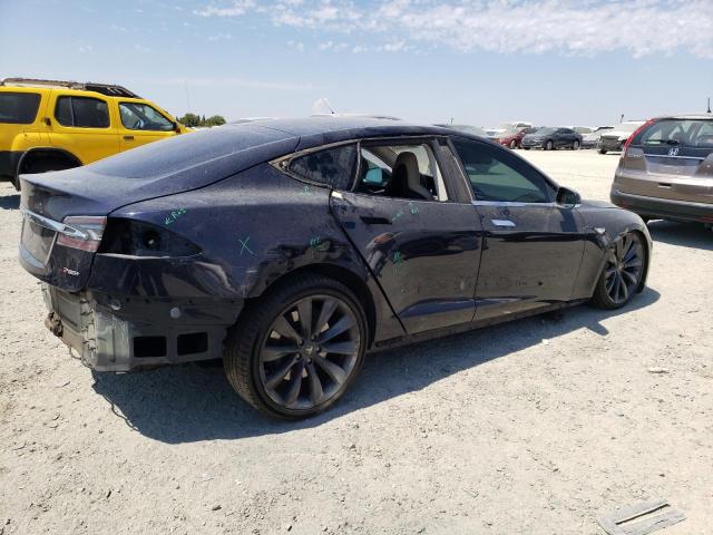 5YJSA1DP6DFP22664 - 2013 TESLA MODEL S Կապույտ լուսանկար 3