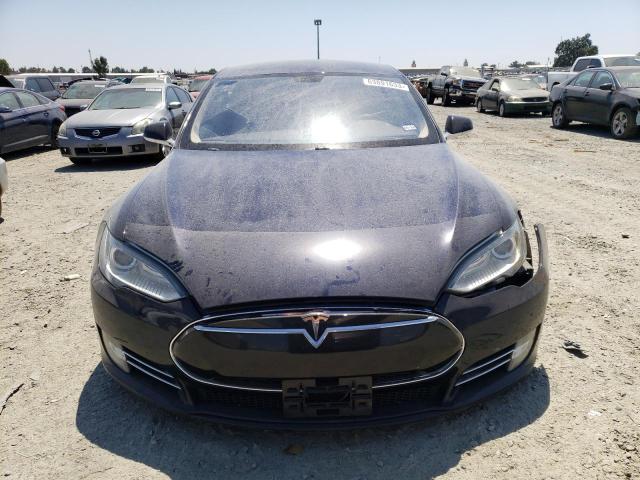 5YJSA1DP6DFP22664 - 2013 TESLA MODEL S Կապույտ լուսանկար 5