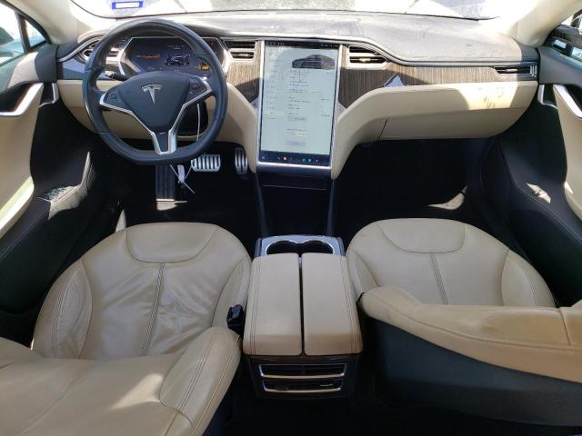 5YJSA1DP6DFP22664 - 2013 TESLA MODEL S Կապույտ լուսանկար 8