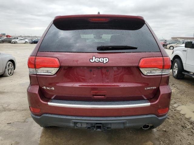 1C4RJFBG0HC911876 - 2017 JEEP GRAND CHER LIMITED RED photo 6