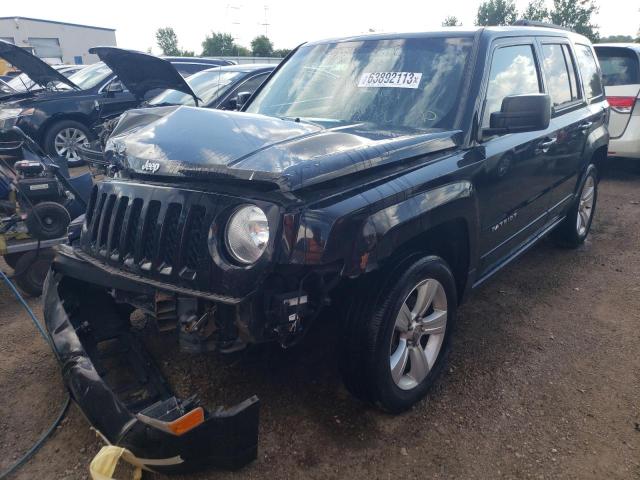 1C4NJRFB6ED848089 - 2014 JEEP PATRIOT LATITUDE BLACK photo 1