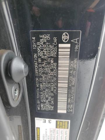 JTKJF5C7XFJ005498 - 2015 TOYOTA SCION TC 黑色 照片 12