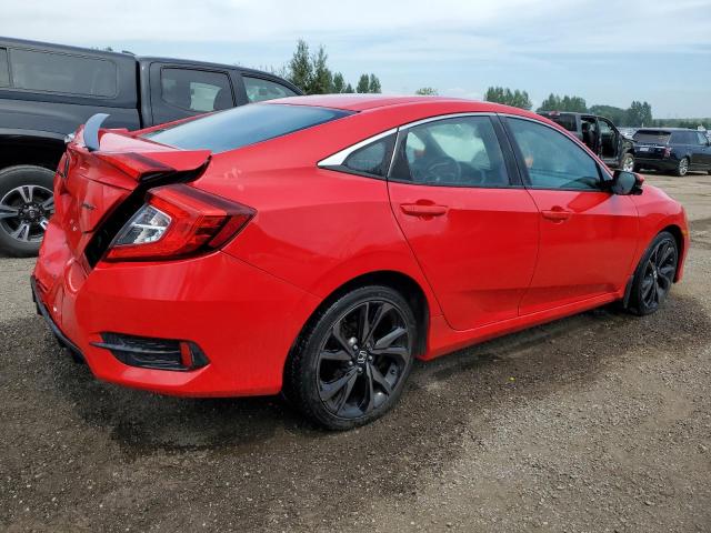 2HGFC2F85KH028967 - 2019 HONDA CIVIC SPORT RED photo 3