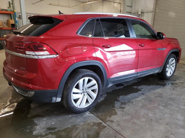 1V2KE2CAXNC220437 - 2022 VOLKSWAGEN ATLAS CROS SE Красный фото 3
