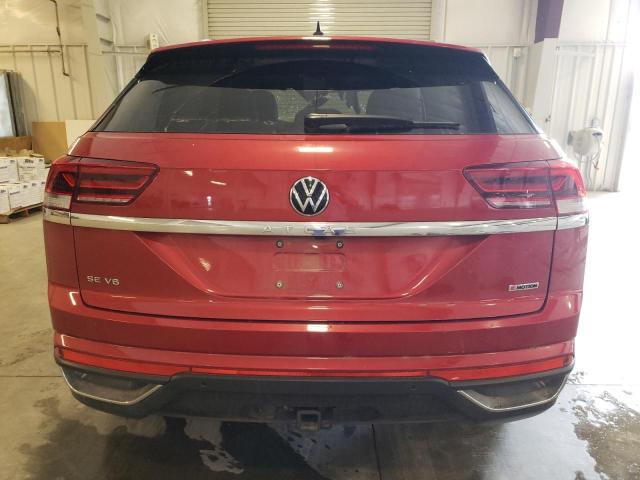 1V2KE2CAXNC220437 - 2022 VOLKSWAGEN ATLAS CROS SE RED photo 6