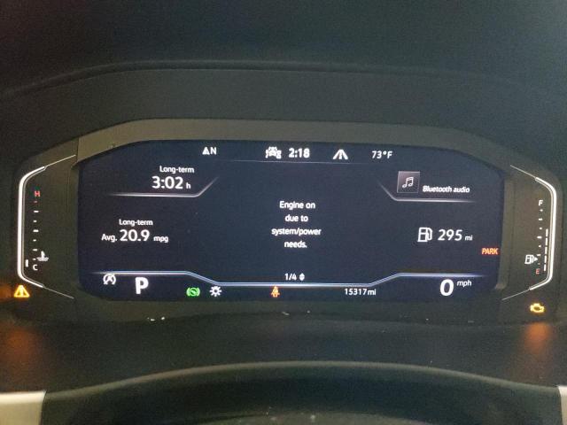 1V2KE2CAXNC220437 - 2022 VOLKSWAGEN ATLAS CROS SE Красный фото 9