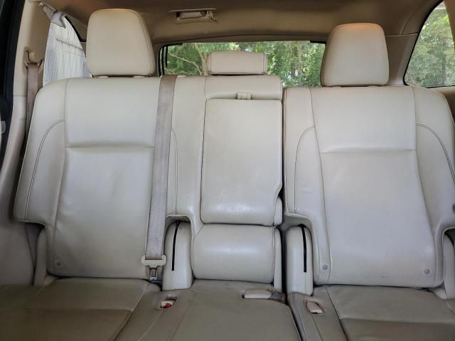 5TDKKRFH8GS148277 - 2016 TOYOTA HIGHLANDER XLE BLACK photo 10