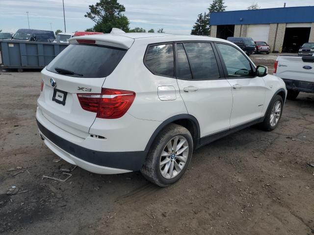 5UXWX9C51E0D31003 - 2014 BMW X3 XDRIVE28I WHITE photo 3