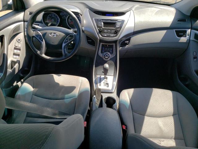 KMHDH4AE9DU920411 - 2013 HYUNDAI ELANTRA GLS SILVER photo 8