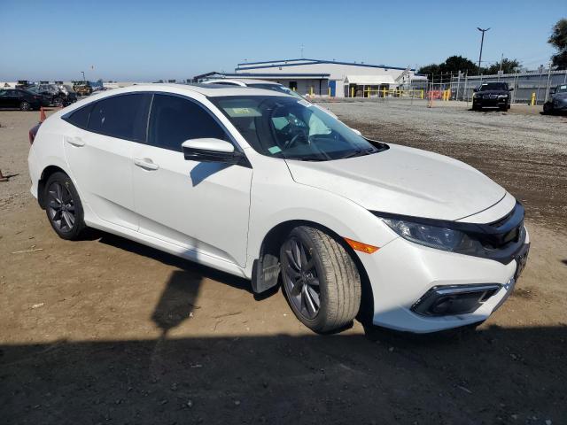 19XFC1F36LE006809 - 2020 HONDA CIVIC EX WHITE photo 4