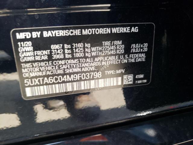 5UXTA6C04M9F03798 - 2021 BMW X5 XDRIVE45E Qara foto 13