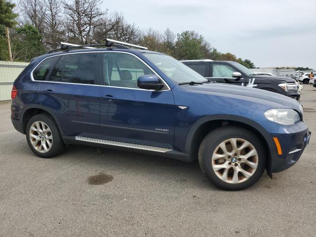 5UXZV4C54D0B13044 - 2013 BMW X5 XDRIVE35I BLUE photo 4