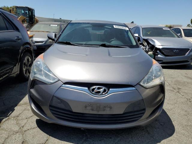 KMHTC6AD4CU066570 - 2012 HYUNDAI VELOSTER GRAY photo 5