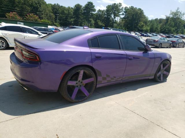 2C3CDXCT7GH155395 - 2016 DODGE CHARGER R/T PURPLE photo 3