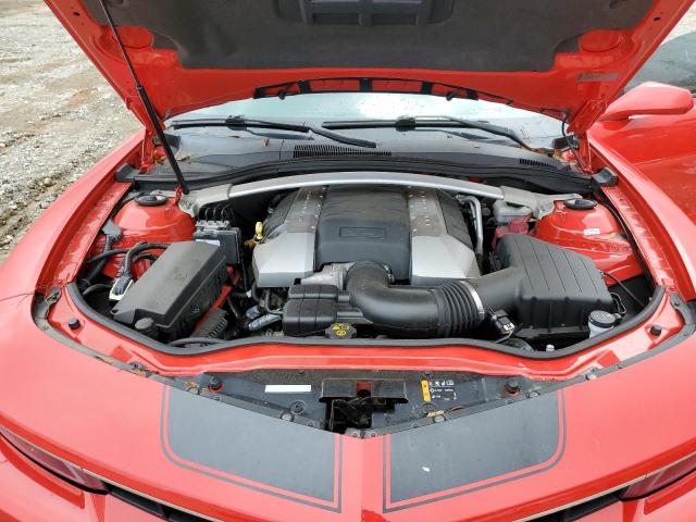 2G1FK3DJ9E9178763 - 2014 CHEVROLET CAMARO 2SS RED photo 11