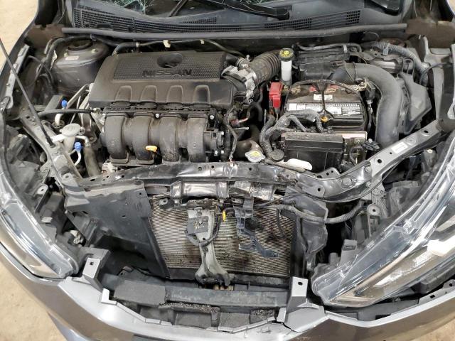 3N1AB7AP8KY322559 - 2019 NISSAN SENTRA S GRAY photo 11