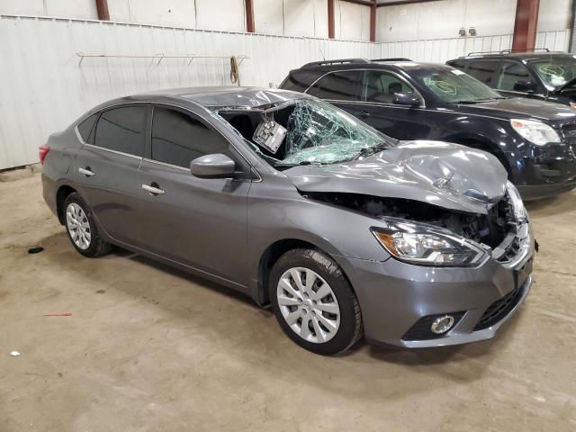 3N1AB7AP8KY322559 - 2019 NISSAN SENTRA S GRAY photo 4