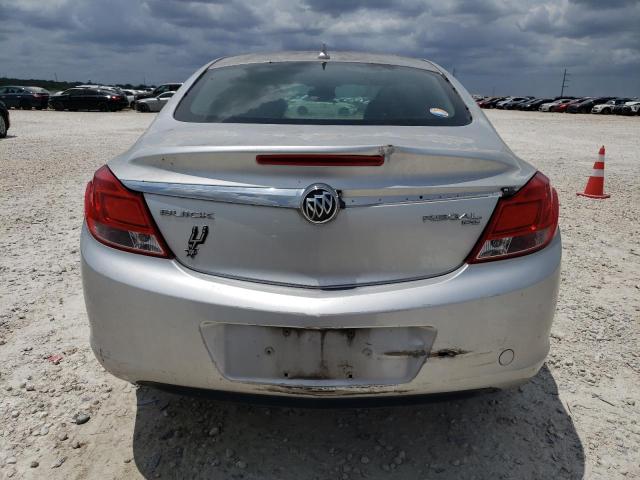 W04GN5ECXB1091365 - 2011 BUICK REGAL CXL SILVER photo 6