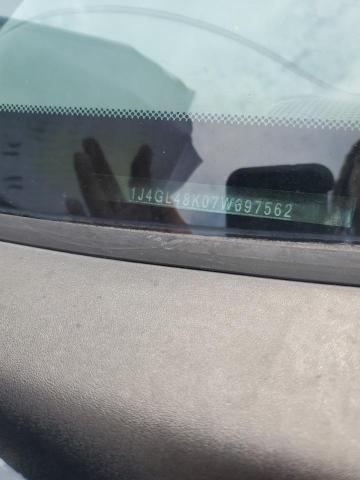 1J4GL48K07W697562 - 2007 JEEP LIBERTY SPORT 银色 照片 12