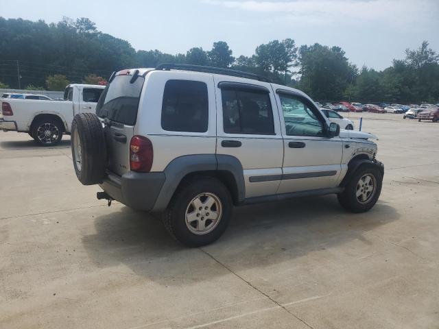 1J4GL48K07W697562 - 2007 JEEP LIBERTY SPORT 银色 照片 3