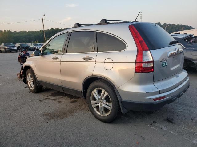 5J6RE4H79AL054733 - 2010 HONDA CR-V EXL SILVER photo 2