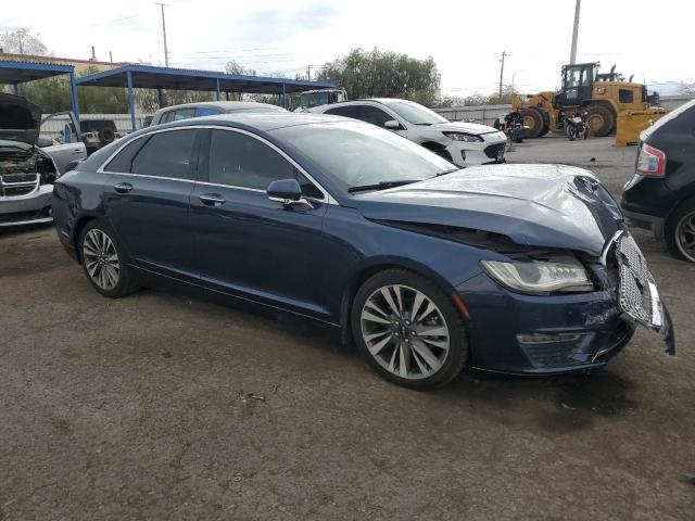 3LN6L5E98HR615473 - 2017 LINCOLN MKZ RESERVE BLUE photo 4