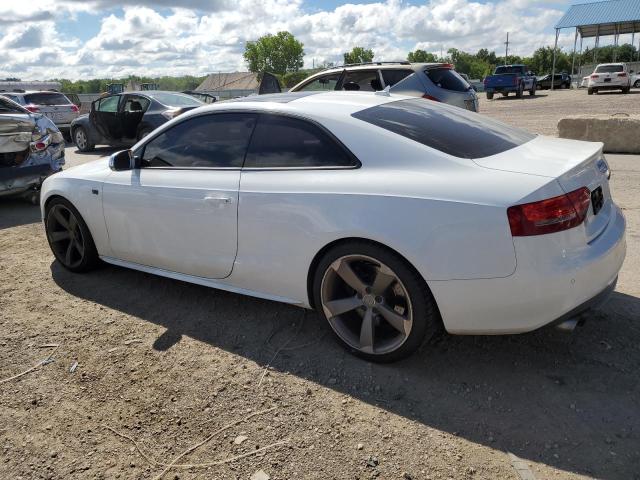 WAUVVAFR3BA044023 - 2011 AUDI S5 PRESTIGE WHITE photo 2