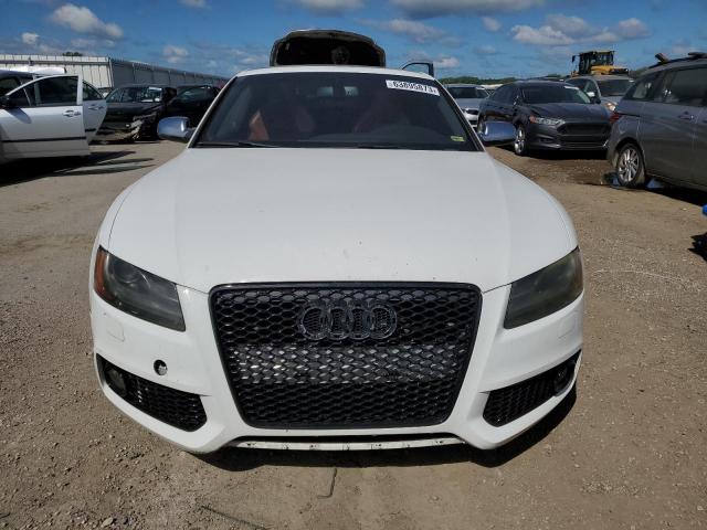 WAUVVAFR3BA044023 - 2011 AUDI S5 PRESTIGE WHITE photo 5